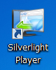 「Silverlight Player」のショートカット表示例
